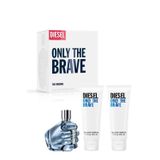 Only The Brave EDT 125 ml + 2x75 ml Duş Jeli Erkek Parfüm Seti
