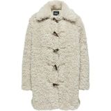 Only Vıkı Faux Fur Duffle Coat Kadın Mont 15325921 - Bej