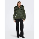Only Yeşil Kadın Mont Onlbergen Lıfe Oversızed Puffer Otw - XL