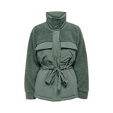 ONLY Yeşil Renk Kadın Mont ONLARIANNA PADDED MIX TEDDY JACKET