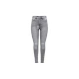 Only Yüksek Bel Dar Paça Minimalist Kadın Kot Pantolon - Günlük Stil