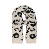 ONLY Yumuşak Dokulu Atkı, Tek Ebat, 15349823, SİYAH-LEOPAR, kadın