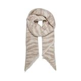 ONLY Zebra Desenli Atkı, Tek Ebat, 15323413, Bej, kadın