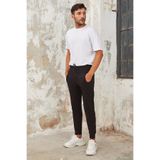 OnlyCool Erkek Siyah Dar Paça Jogger Eşofman Altı