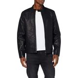 Only&Sons 22012339 Only & Sons Onsmıke Pu Racer Jacket Otw Erkek Deri Mont Ve Ceket Black - Siyah