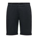 ONLY&SONS Erkek ONSPETER LIFE REGULAR 0013 SHORTS NOOS Şort Koyu Lacivert S