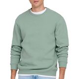 Only&Sons Erkek Sweatshirt, Yeşil, M