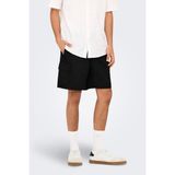 Only&sons Onskal Cargo 0287 Shorts Siyah Erkek Şort - M