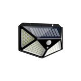 OnlyTech Güneş Enerjili Lamba Led Sokak Dış Ortam Solar Bahçe Aydınlatması Su Geçirmez Sensörlü (100LED)