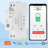 ONOFFSMART Tuya Destekli Wifi Akıllı Voltaj Akım Koruma Güç Tüketimi Zamanlama Uzaktan Kontrol 63 Amper Yüksek Kalite Anahtar Role