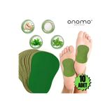 Onomo Bitkisel Akapuntur Ayak Bandı, Zencefil ve Nane Özlü, Yorgunluk ve Ağrı Giderici, 10 Adet