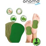 Onomo Health Bitkisel Akapuntur Ayak Bandı, Zencefil ve Nane Özlü, Yorgunluk ve Ağrı Giderici, 5 Adet