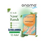 Onomo Health Nasır Bandı Nasır Yakısı 12 Adet