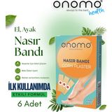 Onomo Health Nasır Bandı Yumuşak Dokulu Etkili Çözüm 6 Adet El ve Ayak Bakımı İçin