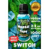 Onomo Premium Mentol Topu Switch Aroma Kapsülleri Yoğun Mentol Ice Mint 1.000 Adet