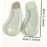 Onomo Siyah Nokta Temizleyici, Yeşil, 8 cm x 4 cm, Burun için Cilt Bakım Aleti Yeşil/Mor