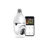 ONQAM Wifi 360 Panoramik Ampul Kamera Gece Görüş Ses Akıllı Hareket Algılayıcı Güvenlik Kamerası
