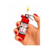ONRSTORE Yangın Tüpü Tasarımlı Gaz Dolumlu Çakmak – Dekoratif Metal Görünümlü Rüzgara Dayanıklı Model