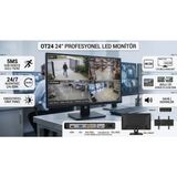 Ons 24 Inç 1080P Profesyonel Endüstriyel LED Monitör - 7/24 Kesintisiz Çalışma (Hdmı/vga/rca/usb)