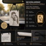 Onsa otomotiv Kişiye Özel Fotoğraflı Araç Dikiz Aynası Süsü