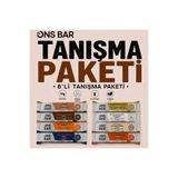 OnsBar High Protein Bar ONSBAR Tanışma Paketi Yüksek Protein Bar 45g x 8 adet
