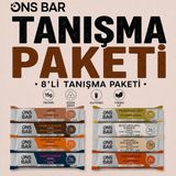 Onsbar Tanışma Paketi Yüksek Protein Bar 45G x 8 Adet