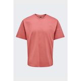 Onsfred Lıfe Rlx Ss Tee Noos Erkek Kırmızı T-Shirt - 22022532