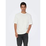 ONSGIVO REG 12 SS CREW KNIT NOOS Erkek T-Shirt 22031761