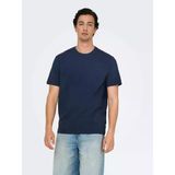 ONSKIAN LIFE REG SEERSUCKER SS TEE NOOS Erkek T-Shirt 22028692