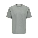 ONSKIAN LIFE RLX SS STRP TEE Kadın T-Shirt 22037541