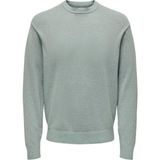 Onsleon Lıfe Reg 12 Pbt Crew Knıt Erkek Yeşil Kazak - 22030507 - M
