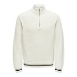 ONSLIMA LIFE REG 5 MIX BOX KNIT BTS Erkek Beyaz Kazak - 22031007 S Beyaz