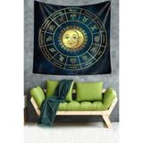 ontheclouds Astroloji Burçlar 12 Burç Desen Duvar Örtüsü, TYC00393034907
