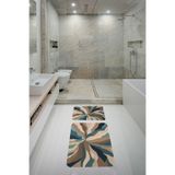 ontheclouds Banyo Halısı Ikili Klozet Takımı Kaymaz Tabanlı Banyo Paspas Takımı, Siyah