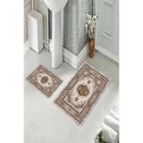 ontheclouds Banyo Halısı Ikili Klozet Takımı Kaymaz Tabanlı, NoColor-00bb844b