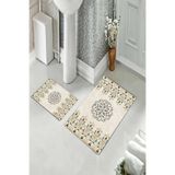 ontheclouds Banyo Halısı Ikili Klozet Takımı Kaymaz Tabanlı, NoColor-012d1160