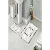 ontheclouds Banyo Halısı Ikili Klozet Takımı Kaymaz Tabanlı, NoColor-0a1381ef