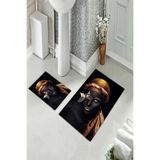 ontheclouds Banyo Halısı Ikili Klozet Takımı Kaymaz Tabanlı, NoColor-0a66bc30