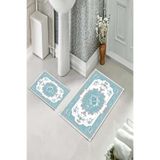 ontheclouds Banyo Halısı Ikili Klozet Takımı Kaymaz Tabanlı, NoColor-0abc3cbd