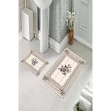 ontheclouds Banyo Halısı Ikili Klozet Takımı Kaymaz Tabanlı, NoColor-0b77857b