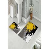 ontheclouds Banyo Halısı Ikili Klozet Takımı Kaymaz Tabanlı, NoColor-129b87d2