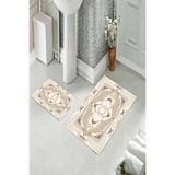 ontheclouds Banyo Halısı Ikili Klozet Takımı Kaymaz Tabanlı, NoColor-1437e23e
