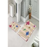 ontheclouds Banyo Halısı Ikili Klozet Takımı Kaymaz Tabanlı, NoColor-15498bb7