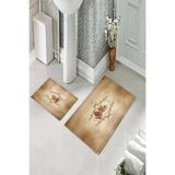 ontheclouds Banyo Halısı İkili Klozet Takımı Kaymaz Tabanlı, NoColor-1ed504d6