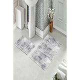ontheclouds Banyo Halısı Ikili Klozet Takımı Kaymaz Tabanlı, NoColor-2410d4fb
