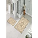 ontheclouds Banyo Halısı Ikili Klozet Takımı Kaymaz Tabanlı, NoColor-2939a4b9
