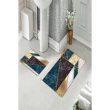 ontheclouds Banyo Halısı Ikili Klozet Takımı Kaymaz Tabanlı, NoColor-2bece483