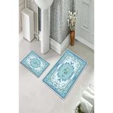 ontheclouds Banyo Halısı Ikili Klozet Takımı Kaymaz Tabanlı, NoColor-3472c184
