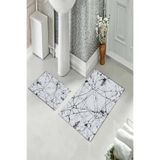 ontheclouds Banyo Halısı Ikili Klozet Takımı Kaymaz Tabanlı, NoColor-3e86918f
