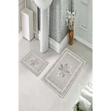 ontheclouds Banyo Halısı Ikili Klozet Takımı Kaymaz Tabanlı, NoColor-43d2cd9d